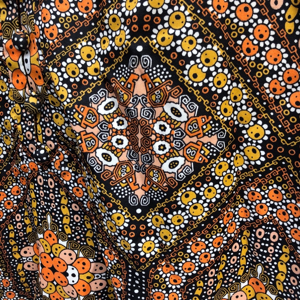 70s vintage Laurenz Arnel BoHo maxi dress - Picture 8 of 12